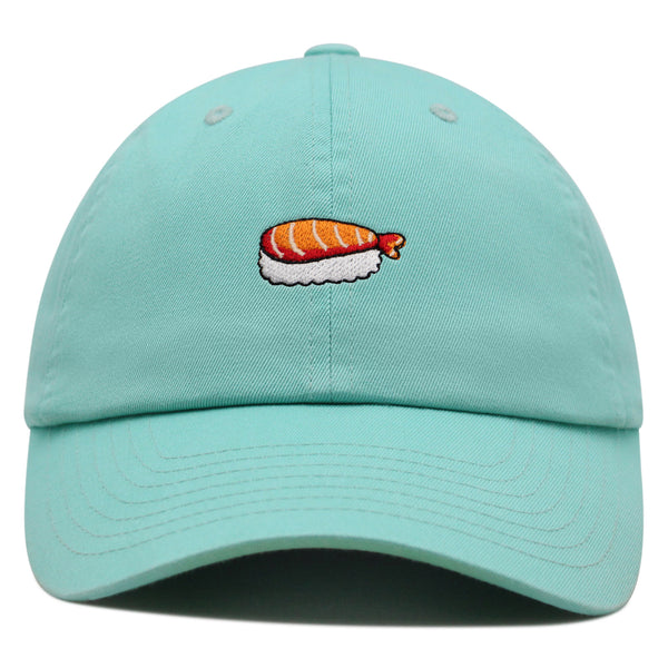 Shrimp Sushi Premium Dad Hat Embroidered Cotton Baseball Cap Shrimp Sushi