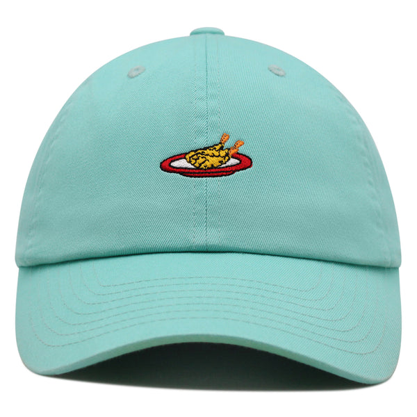 Shrimp Tempura Premium Dad Hat Embroidered Cotton Baseball Cap Sushi Cuisine