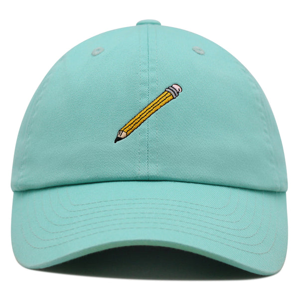 Classic Pencil Premium Dad Hat Embroidered Cotton Baseball Cap Stationery Sketch