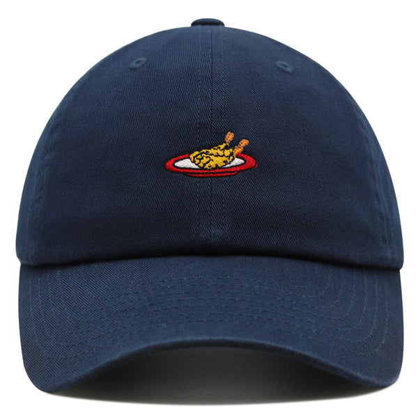 Shrimp Tempura Premium Dad Hat Embroidered Cotton Baseball Cap Sushi Cuisine