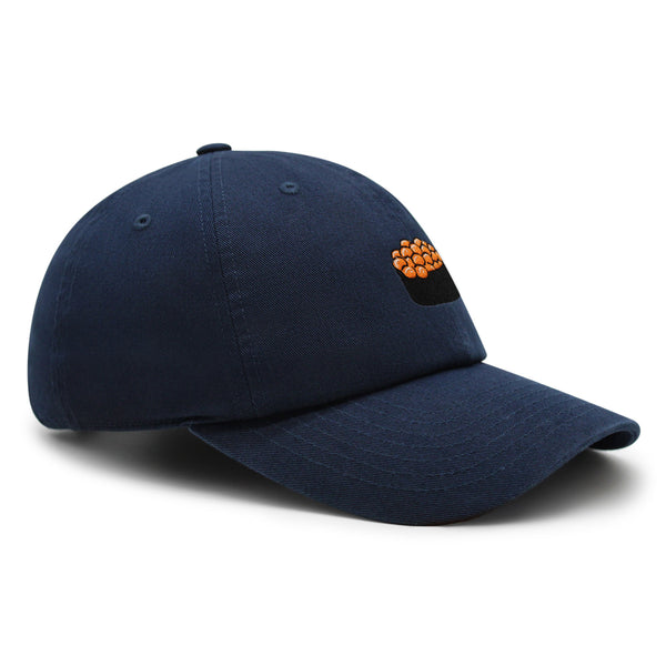Salmon Roe Sushi Premium Dad Hat Embroidered Cotton Baseball Cap Ikura Nigiri