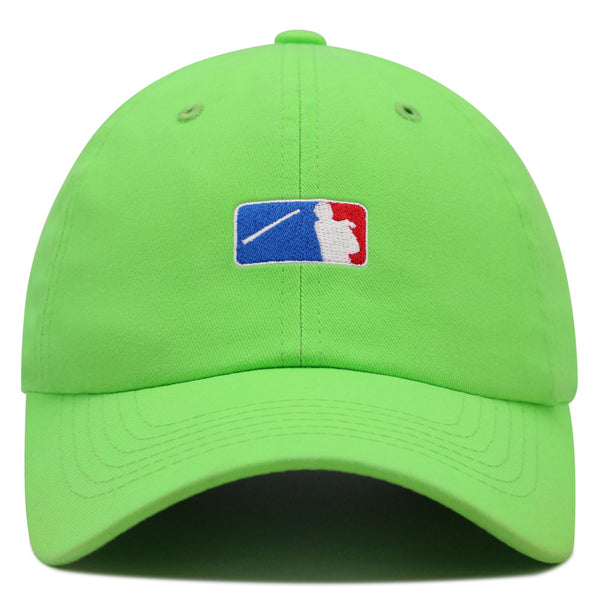 Bat Flip Premium Dad Hat Embroidered Cotton Baseball Cap Baseball Swag