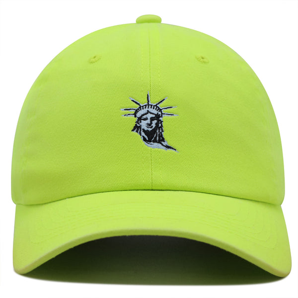 Statue of Liberty Face Premium Dad Hat Embroidered Cotton Baseball Cap New York New Yorker