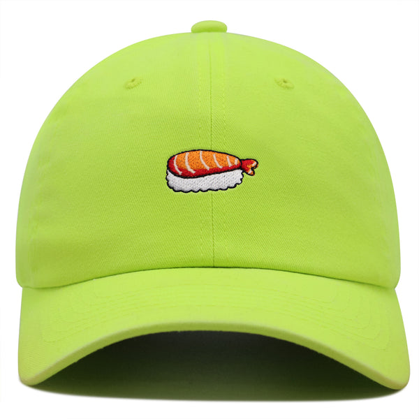 Shrimp Sushi Premium Dad Hat Embroidered Cotton Baseball Cap Shrimp Sushi