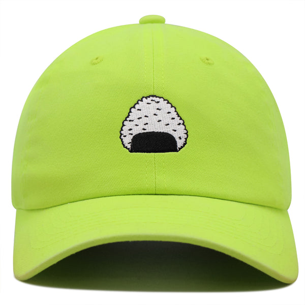 Onigiri Premium Dad Hat Embroidered Cotton Baseball Cap Onigiri Embroidery