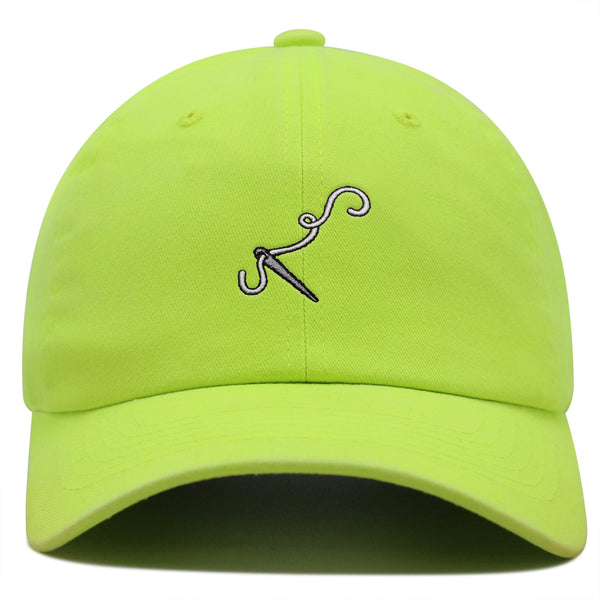 Sewing Needle 2 Premium Dad Hat Embroidered Cotton Baseball Cap Stitchcraft Crewel