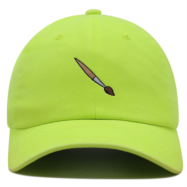 Artist Paiting Brush Premium Dad Hat Embroidered Cotton Baseball Cap Artistry Craftsmanship