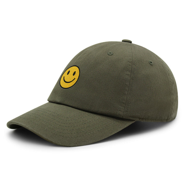 Classic Smile Premium Dad Hat Embroidered Cotton Baseball Cap Embroidered Nostalgia