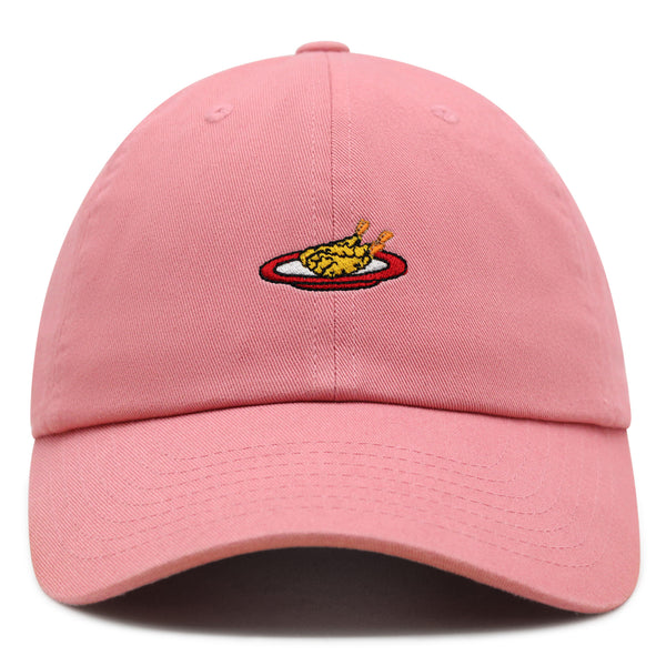 Shrimp Tempura Premium Dad Hat Embroidered Cotton Baseball Cap Sushi Cuisine