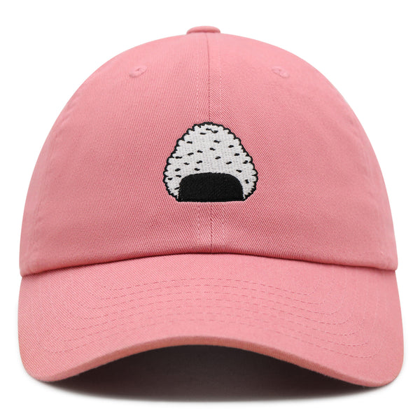 Onigiri Premium Dad Hat Embroidered Cotton Baseball Cap Onigiri Embroidery