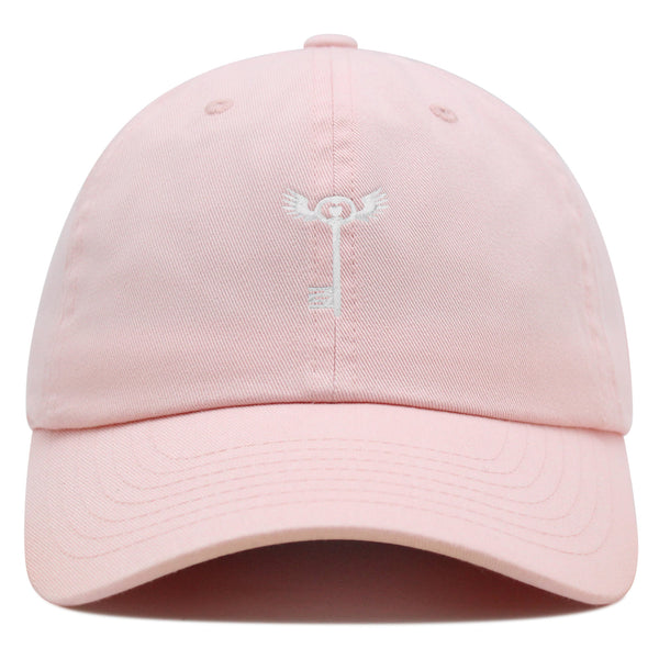 Key Wing Premium Dad Hat Embroidered Cotton Baseball Cap Logowork Stitchcraft