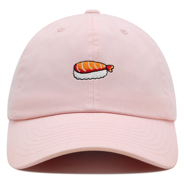 Shrimp Sushi Premium Dad Hat Embroidered Cotton Baseball Cap Shrimp Sushi