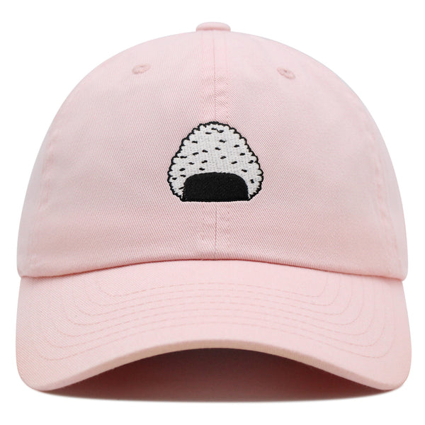 Onigiri Premium Dad Hat Embroidered Cotton Baseball Cap Onigiri Embroidery