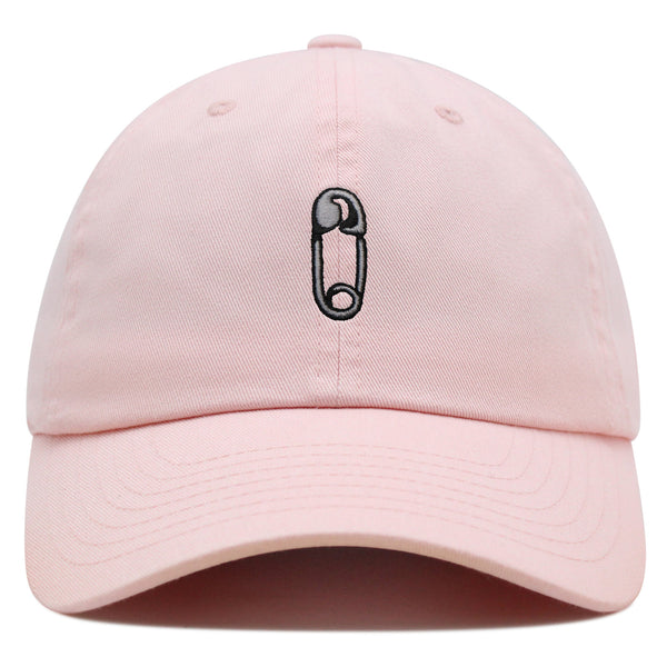 Safety Pin Premium Dad Hat Embroidered Cotton Baseball Cap SafetyPin Custom
