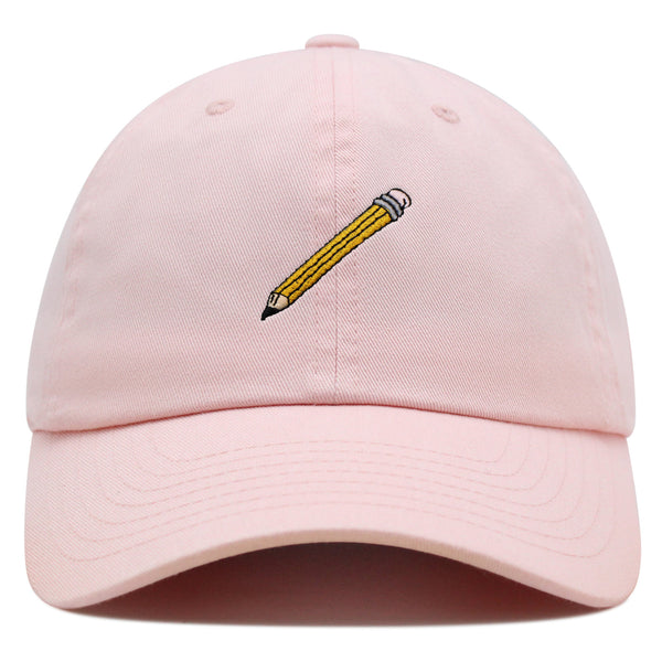 Classic Pencil Premium Dad Hat Embroidered Cotton Baseball Cap Stationery Sketch