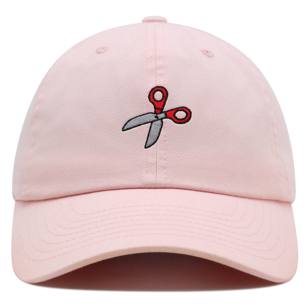 Sewing Scissors Premium Dad Hat Embroidered Cotton Baseball Cap Appliqué Thread