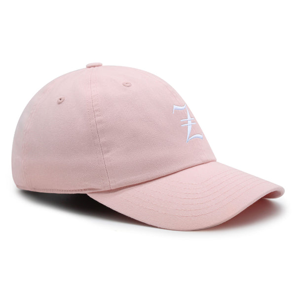 Old English Letter Z Premium Dad Hat Embroidered Cotton Baseball Cap English Alphabet