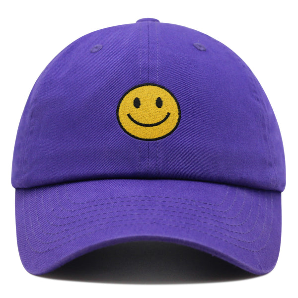 Classic Smile Premium Dad Hat Embroidered Cotton Baseball Cap Embroidered Nostalgia
