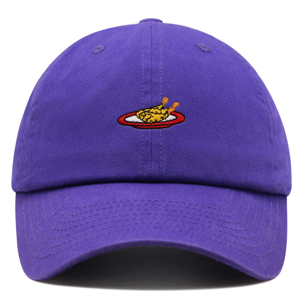 Shrimp Tempura Premium Dad Hat Embroidered Cotton Baseball Cap Sushi Cuisine