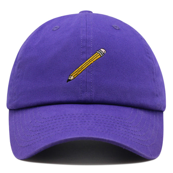 Classic Pencil Premium Dad Hat Embroidered Cotton Baseball Cap Stationery Sketch