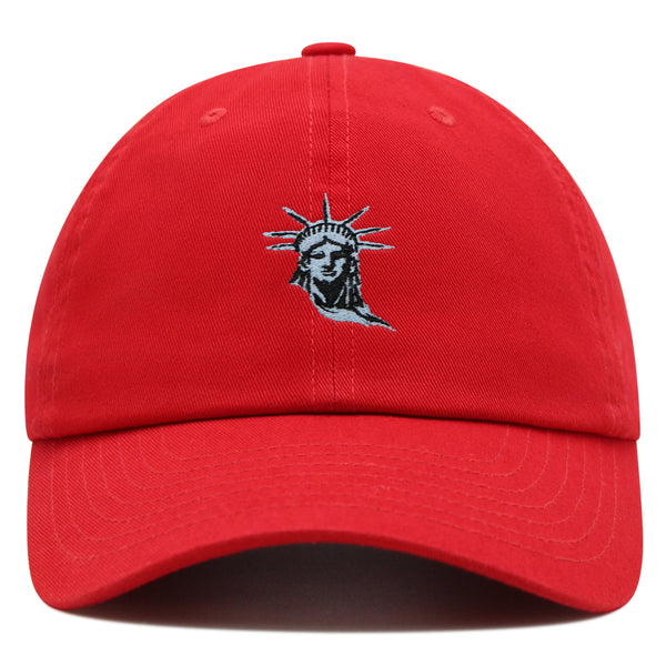 Statue of Liberty Face Premium Dad Hat Embroidered Cotton Baseball Cap New York New Yorker