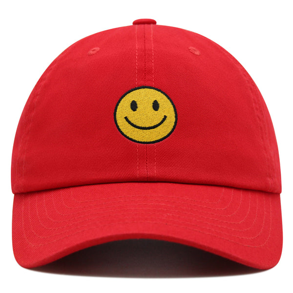 Classic Smile Premium Dad Hat Embroidered Cotton Baseball Cap Embroidered Nostalgia