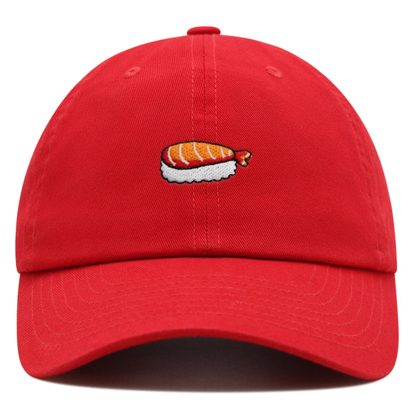 Shrimp Sushi Premium Dad Hat Embroidered Cotton Baseball Cap Shrimp Sushi