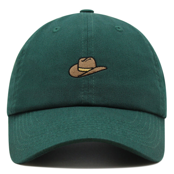 Cowboy Hat Premium Dad Hat Embroidered Cotton Baseball Cap Texas