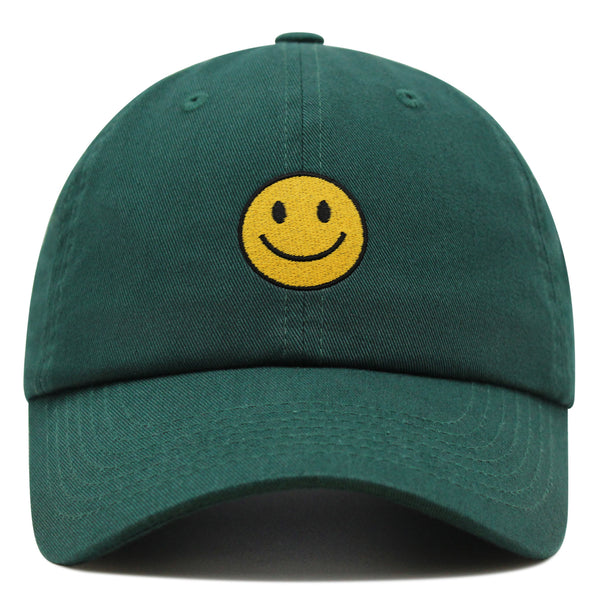 Classic Smile Premium Dad Hat Embroidered Cotton Baseball Cap Embroidered Nostalgia