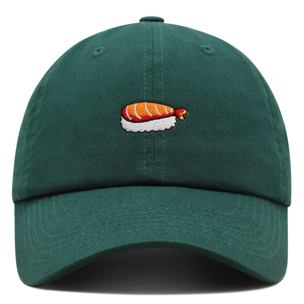 Shrimp Sushi Premium Dad Hat Embroidered Cotton Baseball Cap Shrimp Sushi