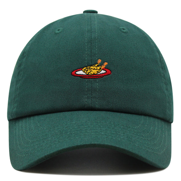Shrimp Tempura Premium Dad Hat Embroidered Cotton Baseball Cap Sushi Cuisine