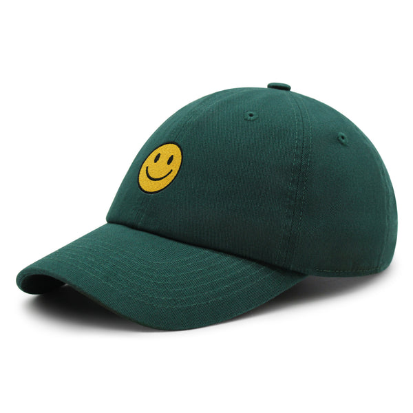 Classic Smile Premium Dad Hat Embroidered Cotton Baseball Cap Embroidered Nostalgia