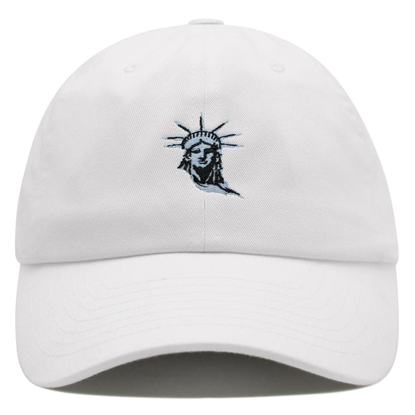 Statue of Liberty Face Premium Dad Hat Embroidered Cotton Baseball Cap New York New Yorker