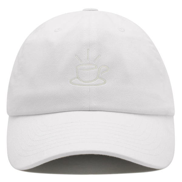 Coffee Mug Premium Dad Hat Embroidered Cotton Baseball Cap