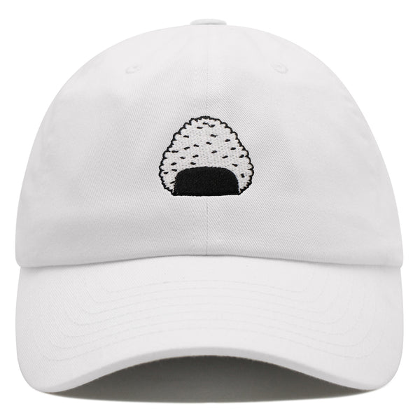 Onigiri Premium Dad Hat Embroidered Cotton Baseball Cap Onigiri Embroidery