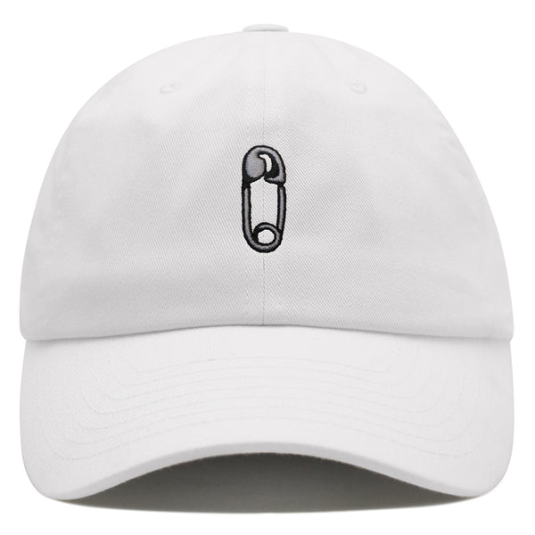Safety Pin Premium Dad Hat Embroidered Cotton Baseball Cap SafetyPin Custom