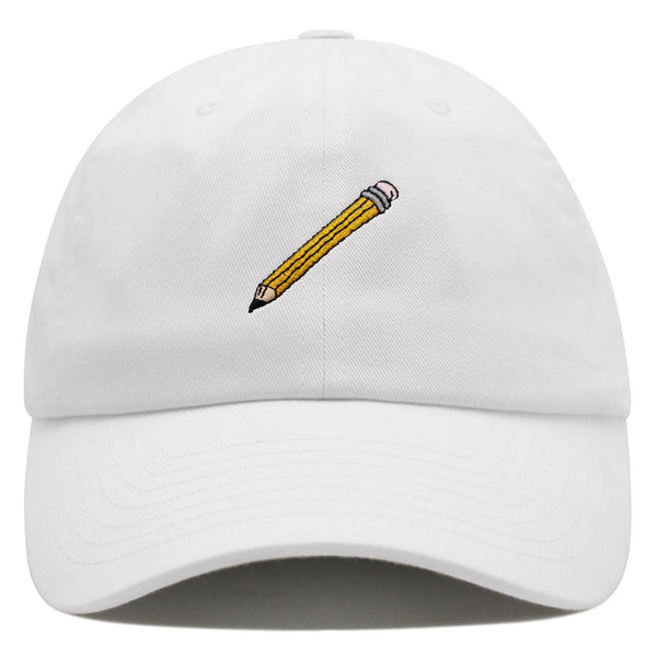 Classic Pencil Premium Dad Hat Embroidered Cotton Baseball Cap Stationery Sketch