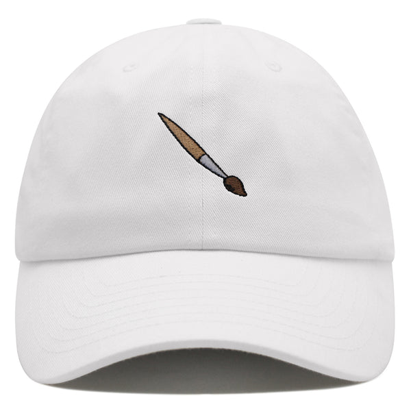 Artist Paiting Brush Premium Dad Hat Embroidered Cotton Baseball Cap Artistry Craftsmanship