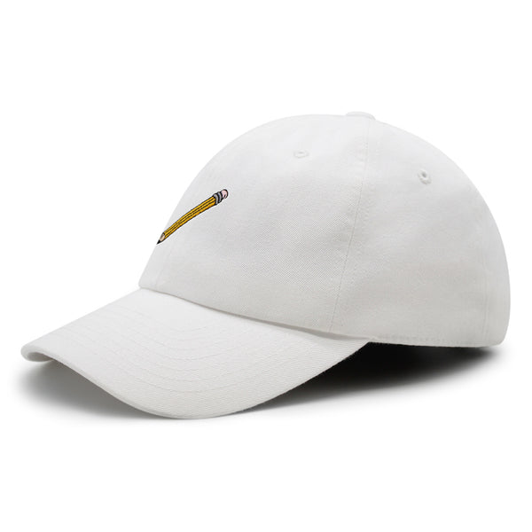 Classic Pencil Premium Dad Hat Embroidered Cotton Baseball Cap Stationery Sketch