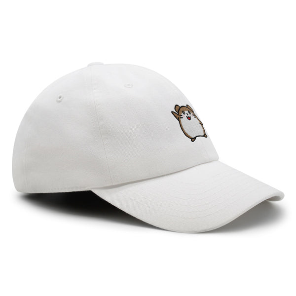 Hamster Hi Premium Dad Hat Embroidered Cotton Baseball Cap Hamster Hi