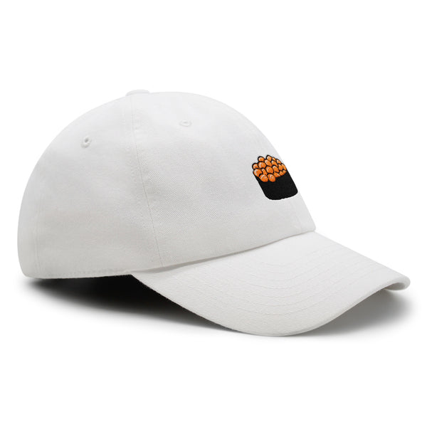 Salmon Roe Sushi Premium Dad Hat Embroidered Cotton Baseball Cap Ikura Nigiri