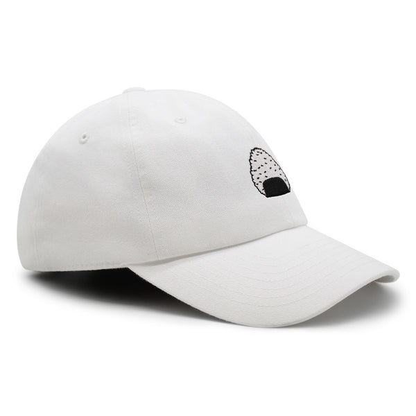 Onigiri Premium Dad Hat Embroidered Cotton Baseball Cap Onigiri Embroidery