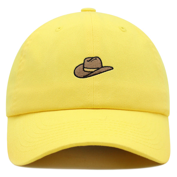 Cowboy Hat Premium Dad Hat Embroidered Cotton Baseball Cap Texas