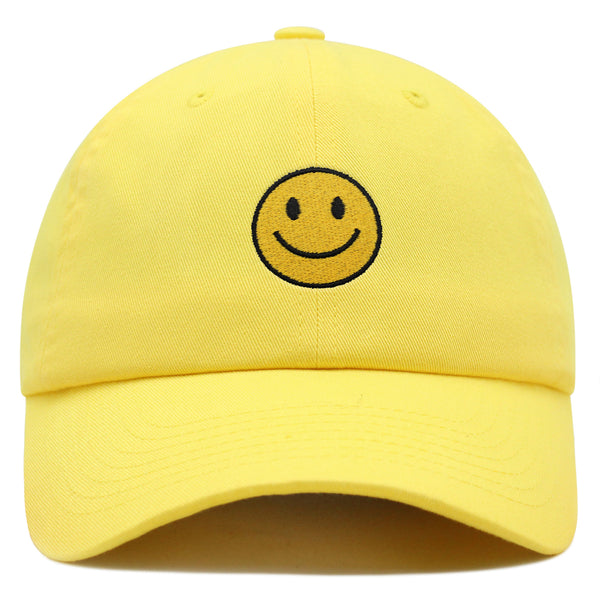 Classic Smile Premium Dad Hat Embroidered Cotton Baseball Cap Embroidered Nostalgia