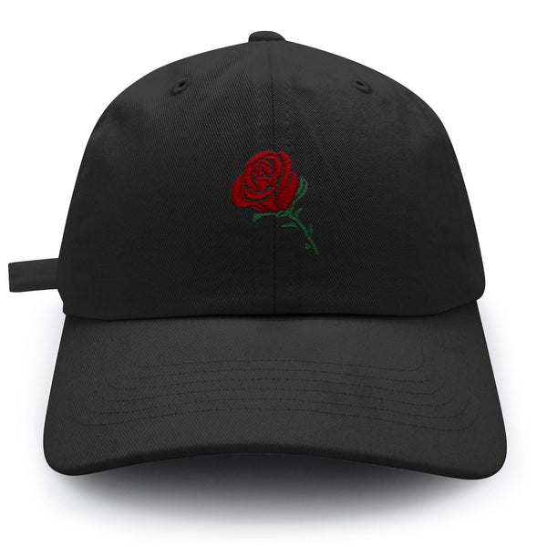 Rose Dad Hat Embroidered Baseball Cap Flower Floral Love