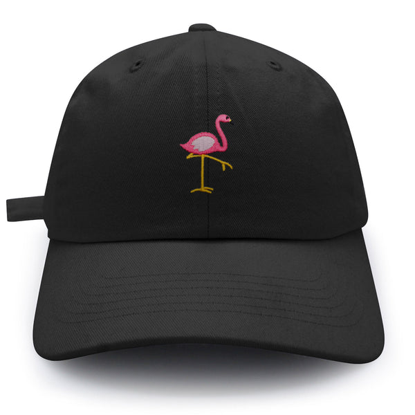 Flamingo Dad Hat Embroidered Baseball Cap Bird Pink