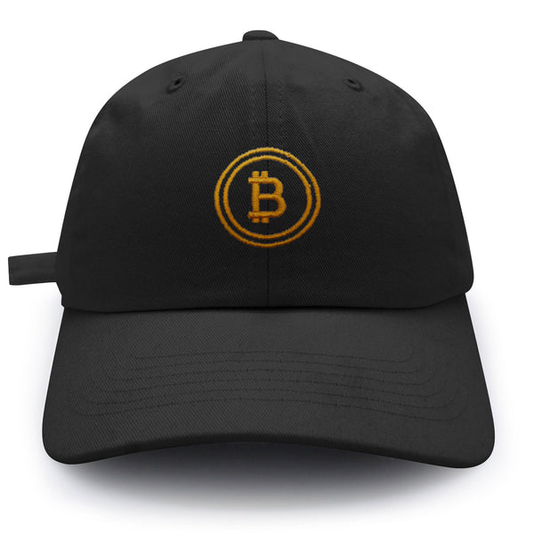 Bitcoin Dad Hat Embroidered Baseball Cap Cryptocurrency