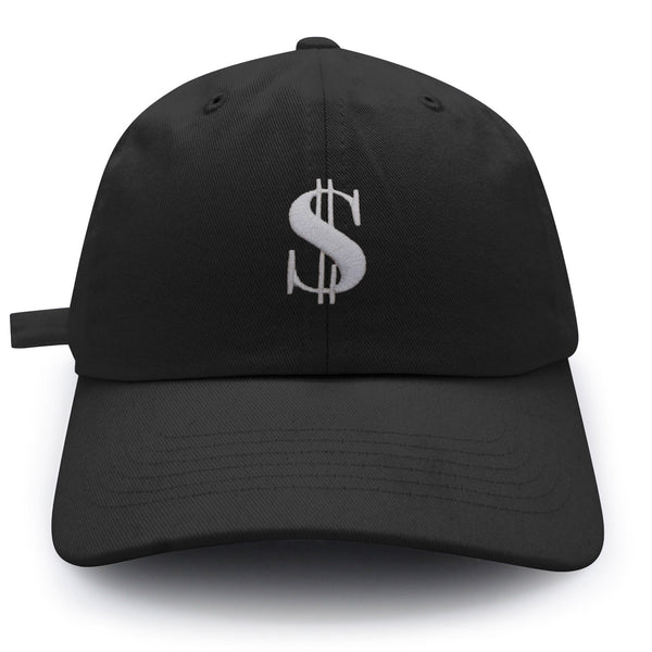 Dollar Sign Dad Hat Embroidered Baseball Cap Money Cash