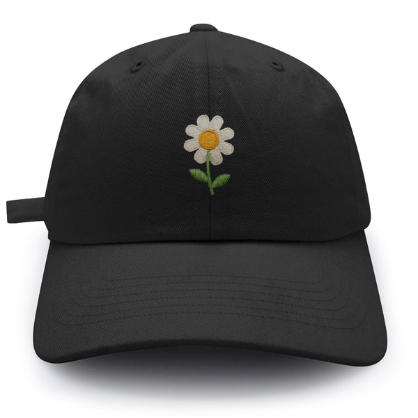 Chamomile Flower Dad Hat Embroidered Baseball Cap Floral