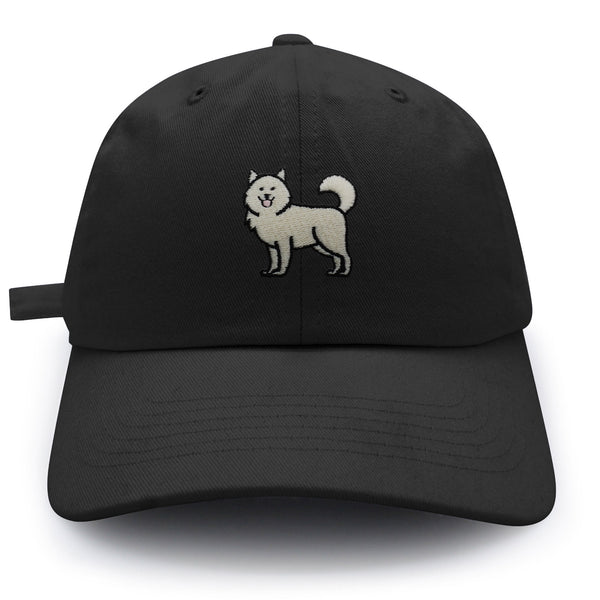 Samoyed Dad Hat Embroidered Baseball Cap Dog Puppy